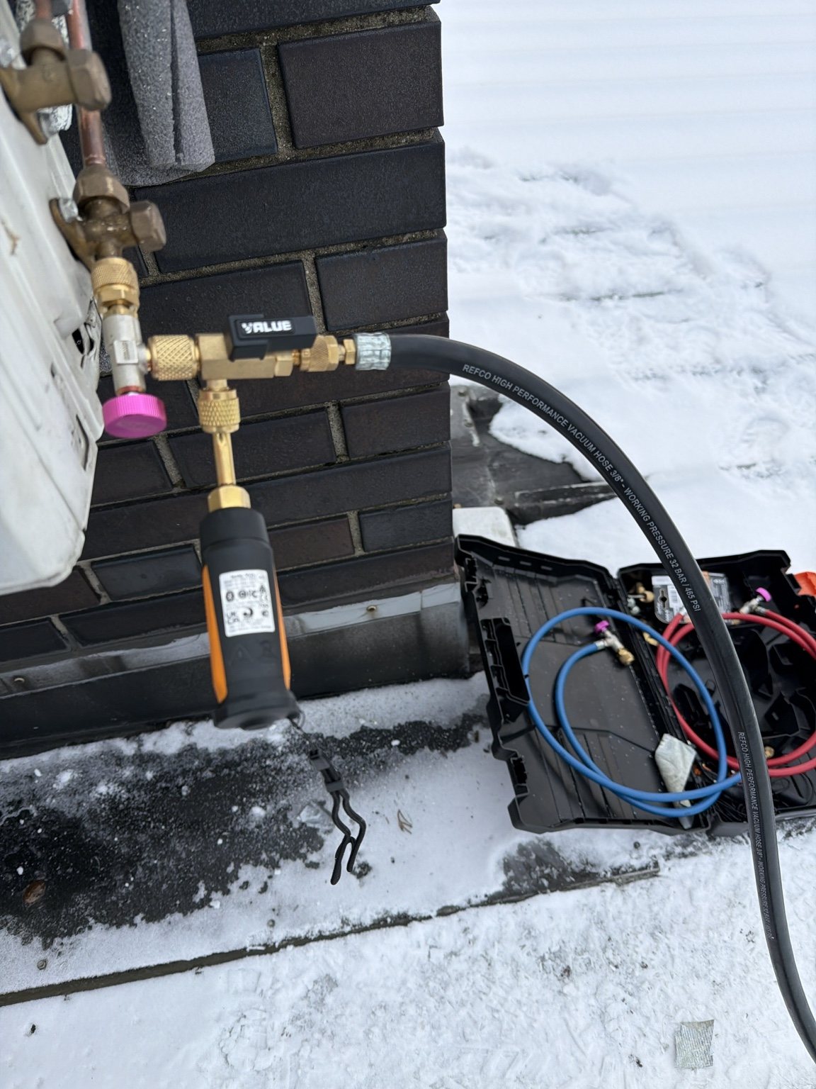 Dokładne narzędzia do obsługi klimatyzacji